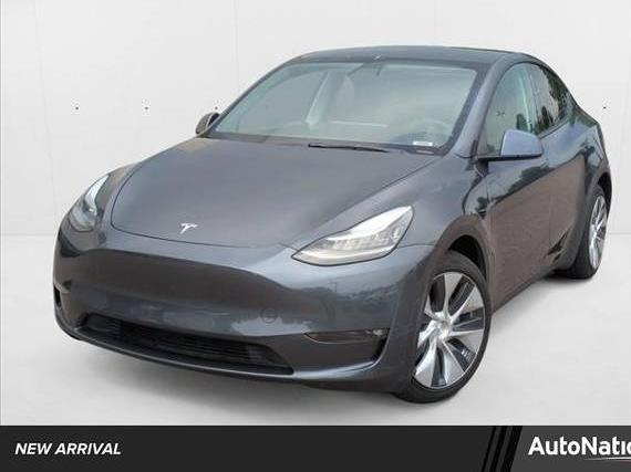TESLA MODEL Y 2021 5YJYGDEE5MF114836 image
